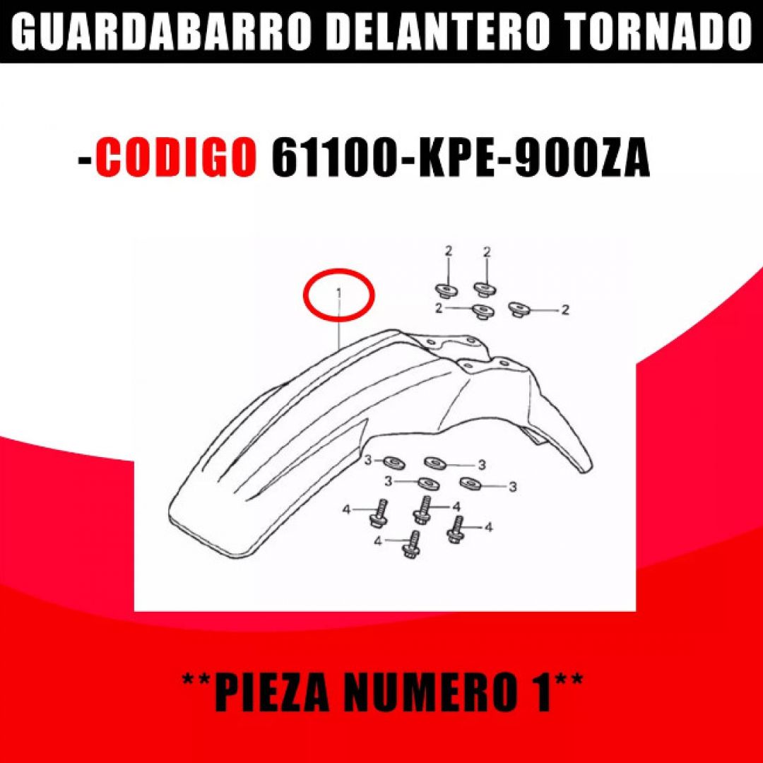 guardabarro-delantero-honda-xr-250-tornado-mod-2016-61100-kpe-900za